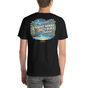 2026 - East Hawaii Jazz and Blues Festival Tee Shirt